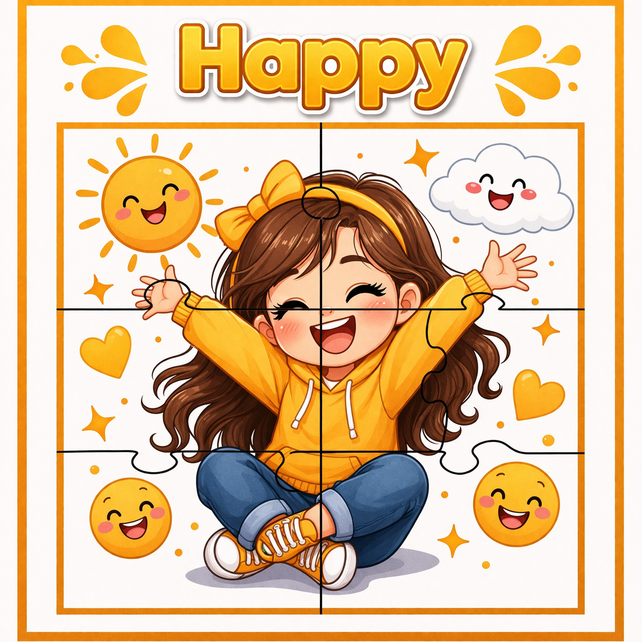 Feelings puzzle fun