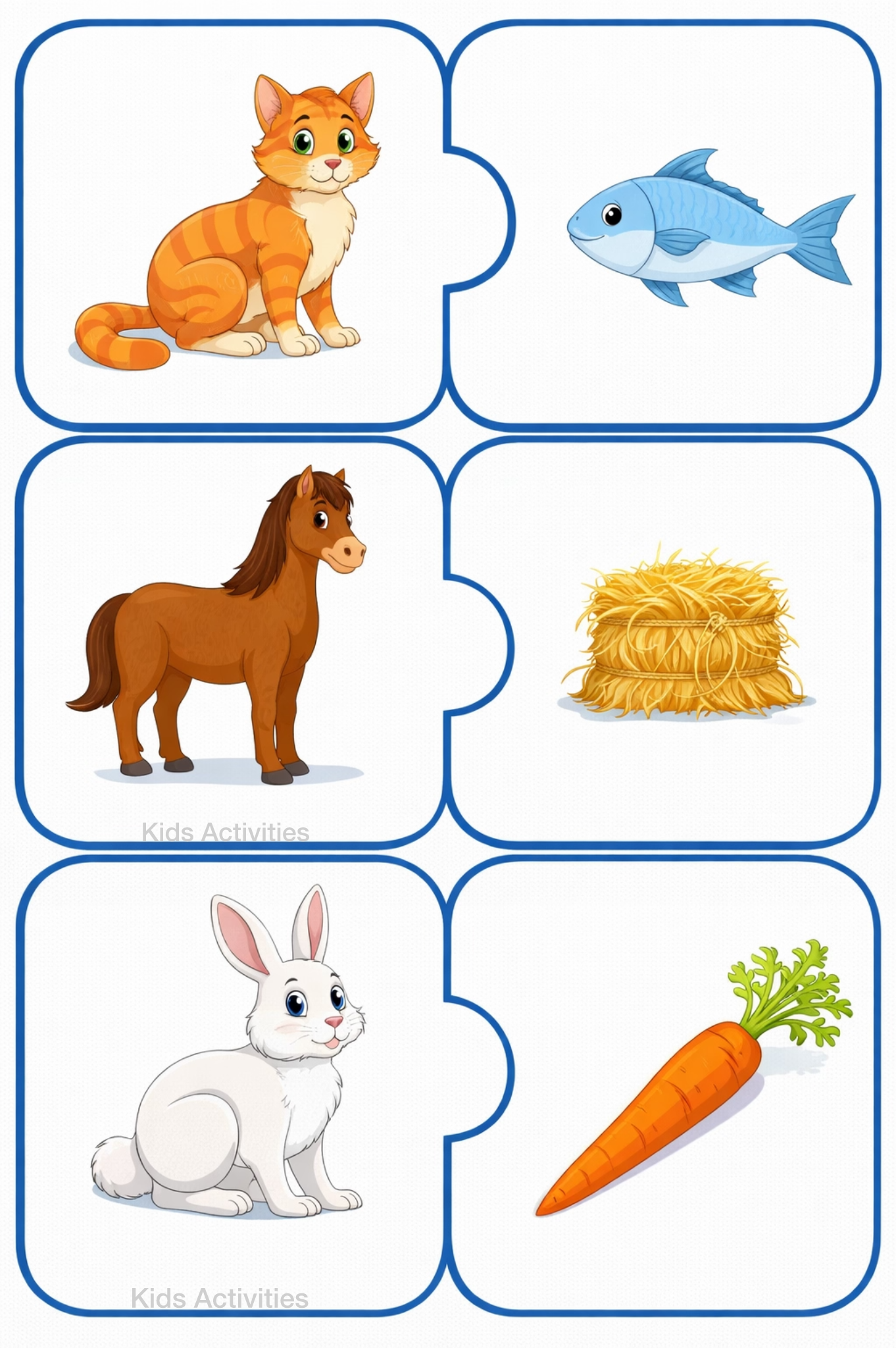 Animal Food Puzzle