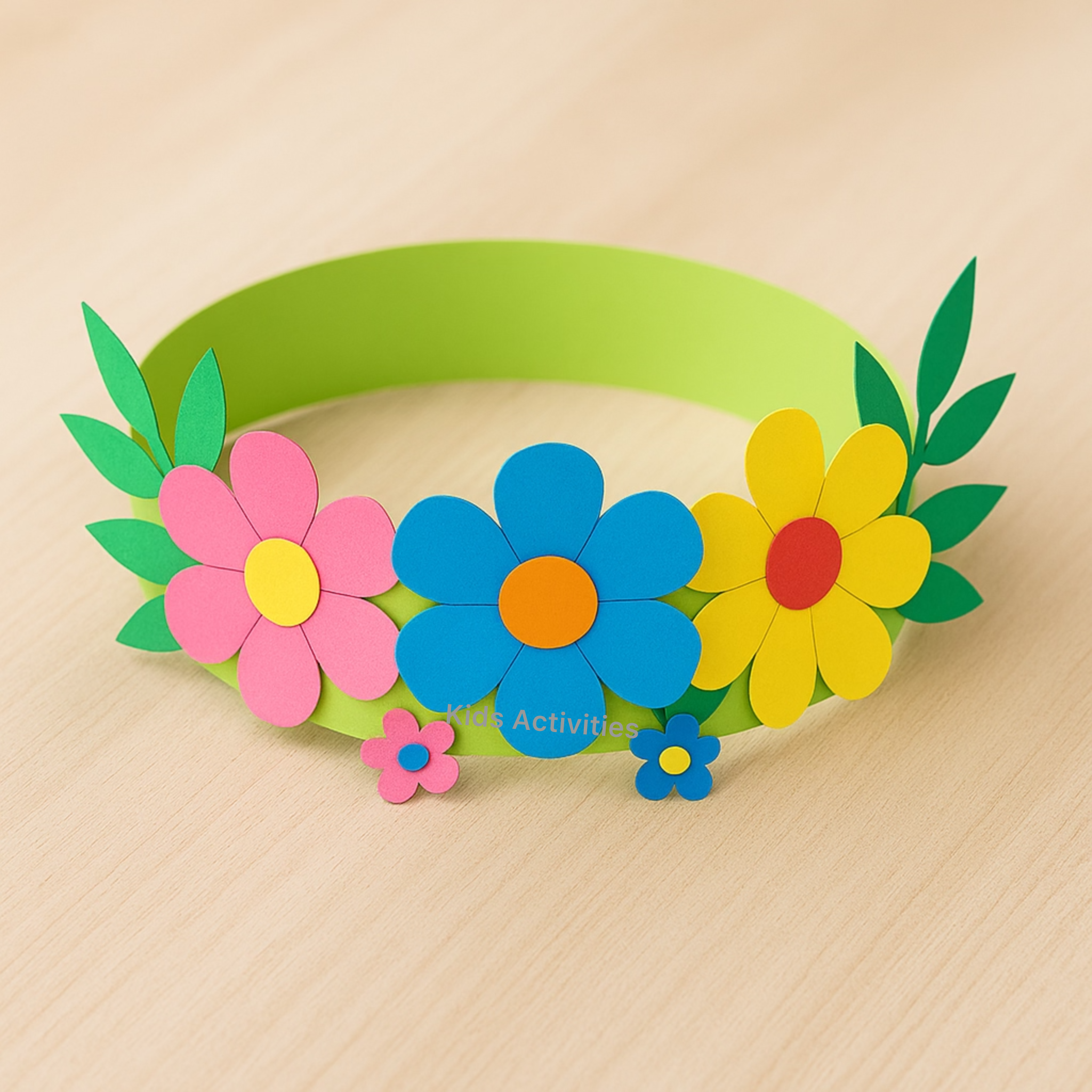 Paper Spring Crown