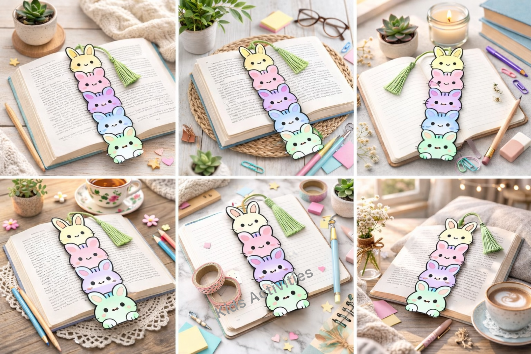 Easter themed bookmark