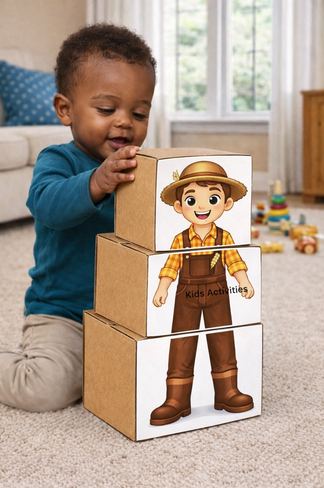 Build a community helpers puzzle