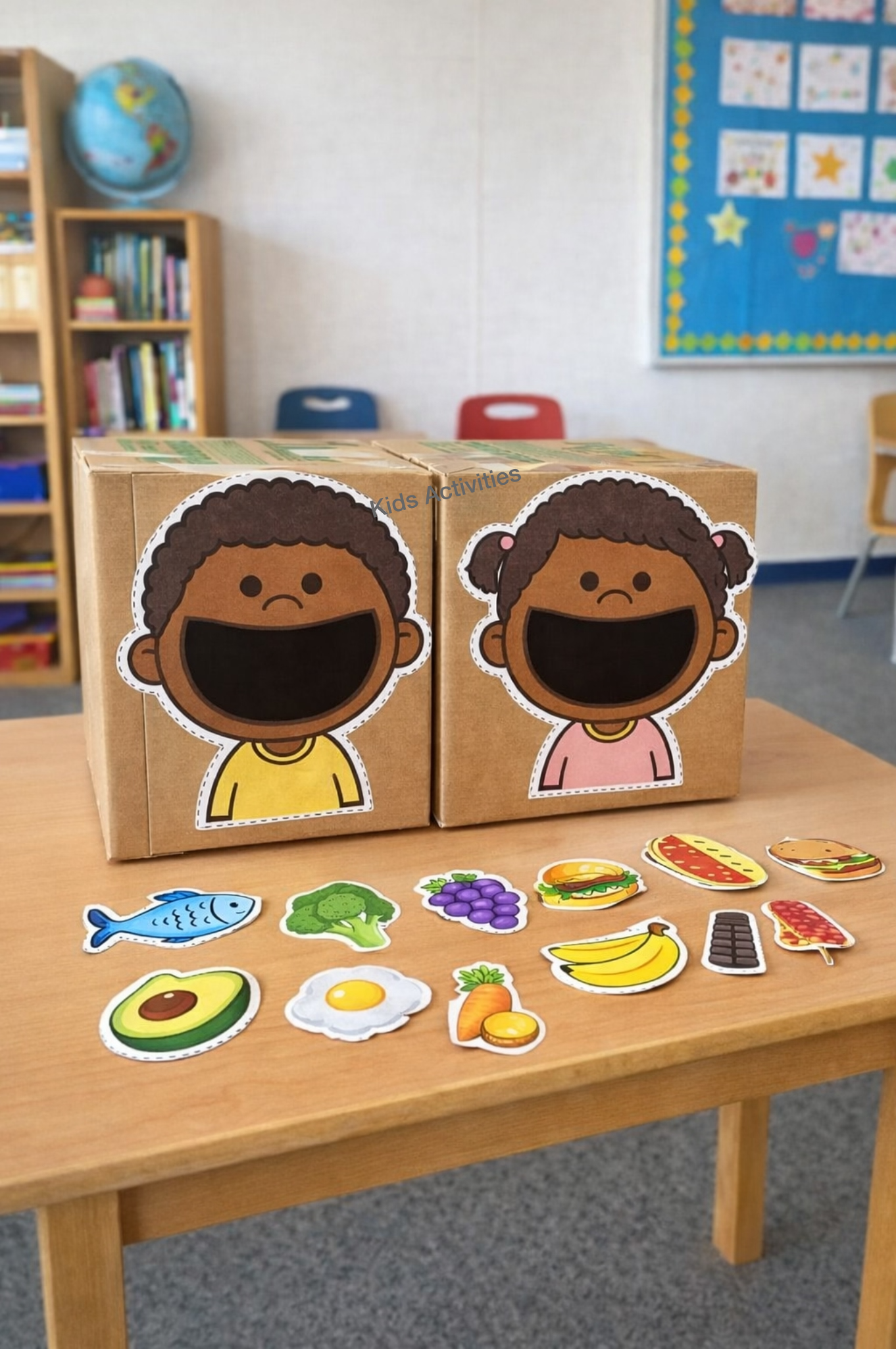Healthy And Fun Foods Activities In Papers
